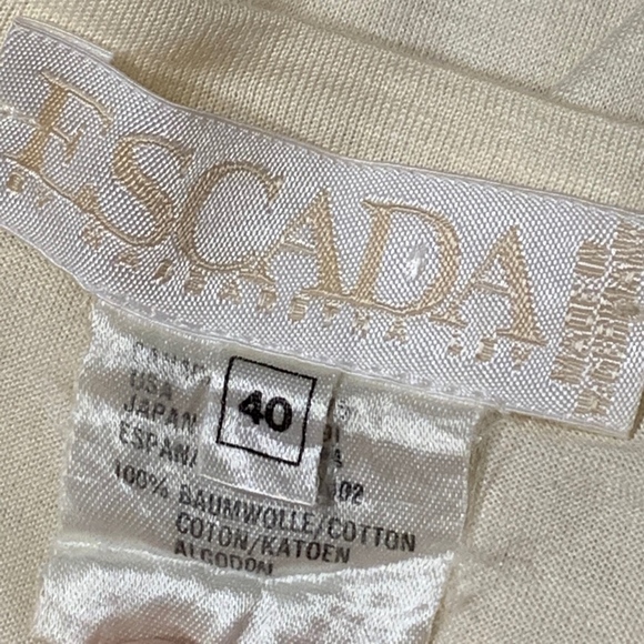 Vintage Escada Embroidered Top - Picture 4 of 4